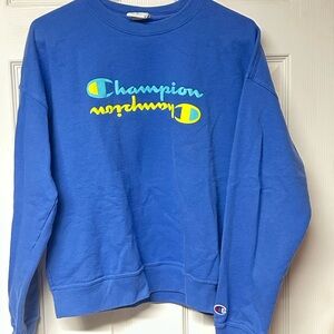 Champion Women’s Blue Crewneck Sweater